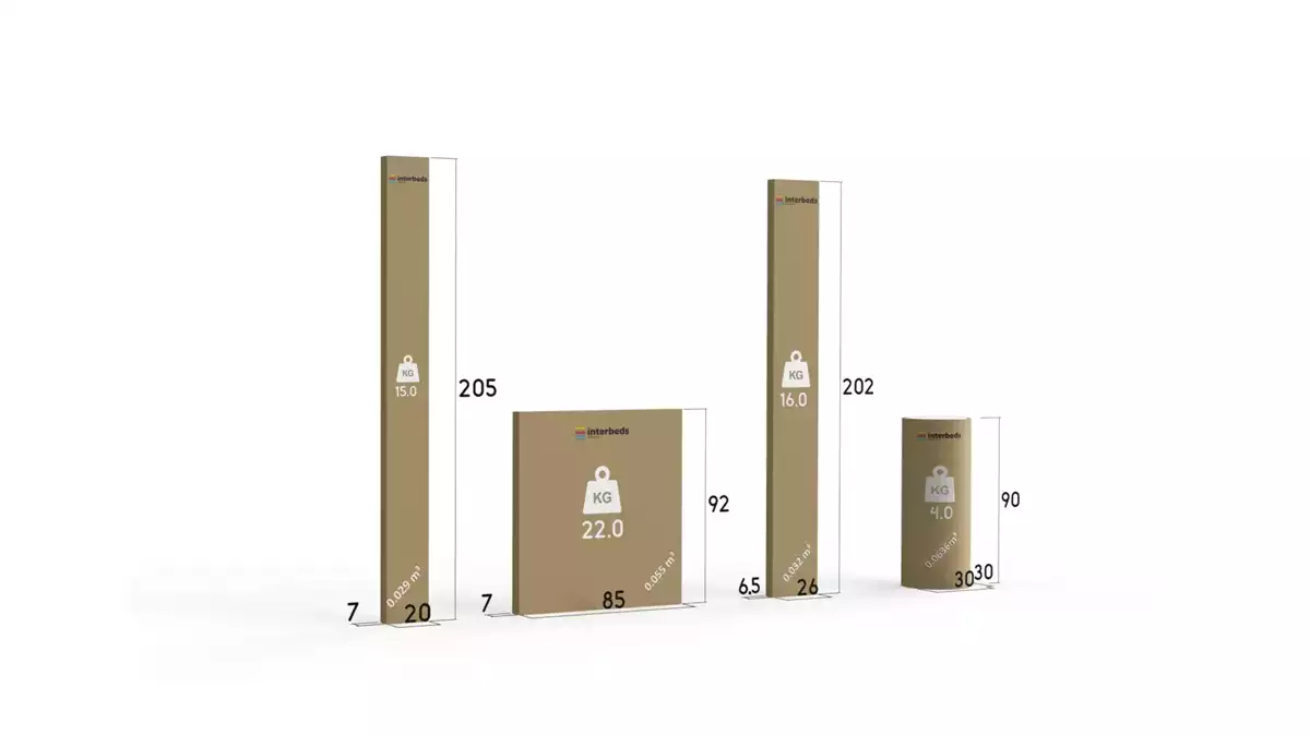 Způsob balení pro jednolůžko BARTEK pro mládež 90X200 s matrací a zásuvkou, grafit