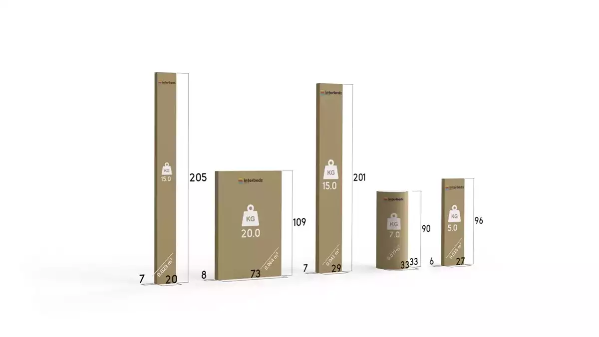 Způsob balení výsuvné dětské postele LILI 90X200 s matrací a šuplíkem, grafit