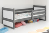 Jednolůžko pro mládež RICO 90X200 s matrací, grafit/bílá