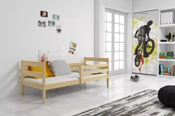 Jednolůžko pro mládež ERYK 90X200 s matrací, borovice