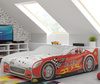 Jednolůžko Cars 80X160 s matrací, červené