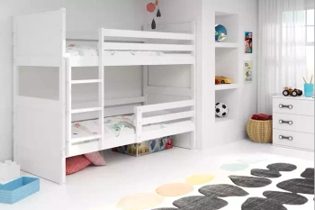 Patrová postel RICO 90X190, bílá