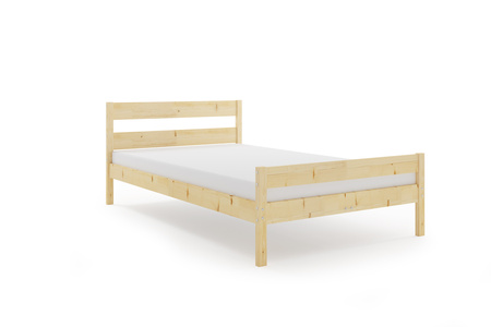 Ložnicová postel Orbis 160X200, přírodní dřevo