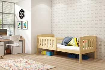 KUBUŚ 80X190 jednolůžko pro mládež, borovice