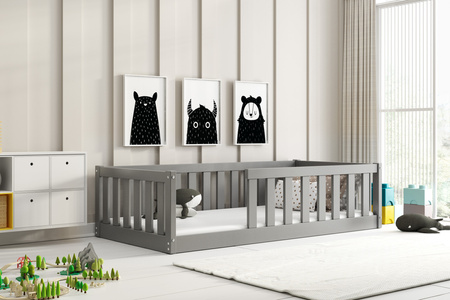 Jednolůžko Bella Sima 80X160, grafitová barva